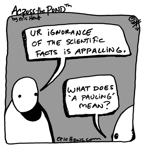 Cartoon: ignorance (medium) by ericHews tagged science,facts,ignorance,appalling