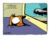 Cartoon: staring contest (small) by ericHews tagged stare,contest,aquarium,fish,eye,staring,game,mean,diversion,alone