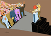 Cartoon: Political speech (small) by omar seddek mostafa tagged political,speech