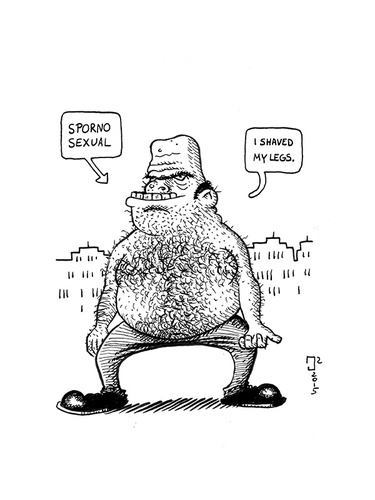 Cartoon: olle Männer 81 (medium) by cosmo9 tagged gender,sexual,sporno