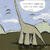 Cartoon: Langhals (small) by timfuzius tagged dino,dinosaurier,urzeit,hals,groß