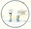 Cartoon: Merkwürdiges Wetterphänomen (small) by timfuzius tagged regenbogen,wetter,kaffee,fleck,himmel,typen,rumstehen