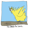 Cartoon: The Search for Love (small) by ringer tagged animals,birds,love,search