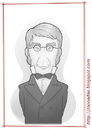 Cartoon: George Biddell Airy (small) by Freelah tagged george,biddell,airy,astronomy