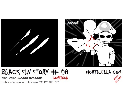 Cartoon: Black Sin Story 8 ES (medium) by morticella tagged comics,fumetti,anime,manga,gratis,morticella,bsses
