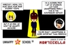 Cartoon: US lesson 0 Strip 19 (small) by morticella tagged uslesson0,unhappy,school,morticella,manga