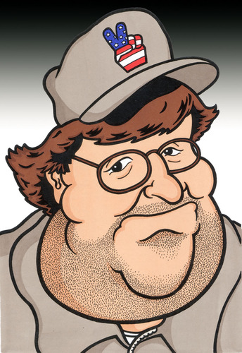 Cartoon: Michael Moore (medium) by Ca11an tagged micael,moore,caricature