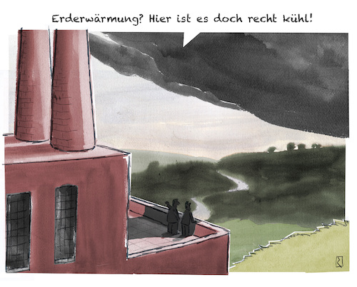 Cartoon: Erderwärmung (medium) by Jan Rieckhoff tagged umwelt,verschmutzung,katastrophe,co2,ausstoß,abgase,erderwärmung,klima,ozonloch,schmutz,partikel,fabrik,schornstein,schlot,abwärme,verunreinigung,ökologie,industrie,ressourcen,atmosphäre,luft,cartoon,karikatur,witz,comic,jan,rieckhoff,umwelt,verschmutzung,katastrophe,co2,ausstoß,abgase,erderwärmung,klima,ozonloch,schmutz,partikel,fabrik,schornstein,schlot,abwärme,verunreinigung,ökologie,industrie,ressourcen,atmosphäre,luft,cartoon,karikatur,witz,comic,jan,rieckhoff