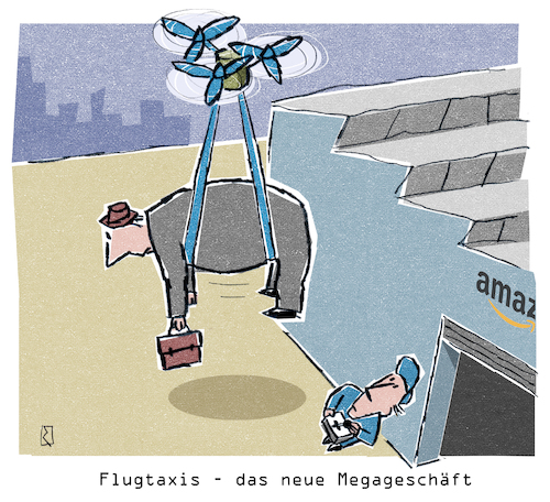 Cartoon: Flugtaxi (medium) by Jan Rieckhoff tagged fliegen,flugzeug,flug,flieger,taxi,personen,beförderung,drohne,luft,zukunft,trend,technik,technologie,verkehr,verkehrsmittel,geschäft,milliarden,markt,städte,verbindung,reisen,cartoon,witz,comic,jan,rieckhoff,fliegen,flugzeug,flug,flieger,taxi,personen,beförderung,drohne,luft,zukunft,trend,technik,technologie,verkehr,verkehrsmittel,geschäft,milliarden,markt,städte,verbindung,reisen,cartoon,witz,comic,jan,rieckhoff