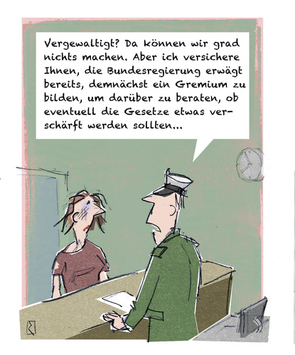 Cartoon: Gremium (medium) by Jan Rieckhoff tagged sylvesternacht,köln,sexuelle,übergriffe,begrapschen,nordafrikaner,migranten,einwanderer,straftäter,gruppendelikt,hauptbahnhof,polizei,versäumnis,untersuchungsausschuss,gremium,strafverfolgung,innenminister,cartoon,comic,karikatur,jan,rieckhoff,sylvesternacht,köln,sexuelle,übergriffe,begrapschen,nordafrikaner,migranten,einwanderer,straftäter,gruppendelikt,hauptbahnhof,polizei,versäumnis,untersuchungsausschuss,gremium,strafverfolgung,innenminister,cartoon,comic,karikatur,jan,rieckhoff