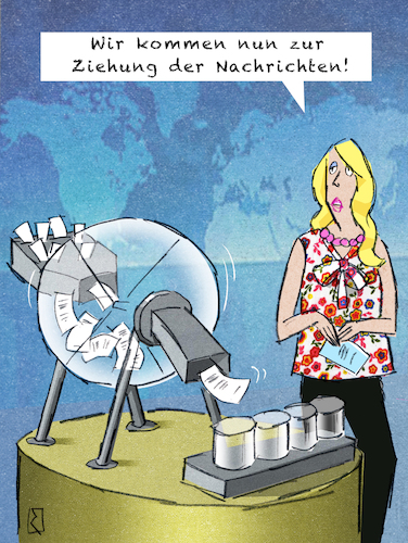 News Fee Von Jan Rieckhoff Medien And Kultur Cartoon Toonpool 