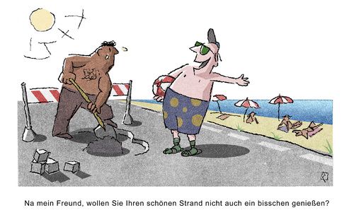 Cartoon: Tourist (medium) by Jan Rieckhoff tagged unterschied,kultur,gefälle,reich,arm,einheimischer,ausländer,tourismus,tourist,fremd,unsensibel,herumliegen,ferien,baden,erholung,faul,nichtstun,beach,strand,rieckhoff,arbeit,freizeit,jan,cartoon,tourist,tourismus,ausländer,einheimischer,arm,reich,gefälle,kultur,unterschied