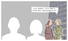 Cartoon: Parship (small) by Jan Rieckhoff tagged internet,single,börse,profil,profillos,virtuell,freunde,like,platzhalter,follower,facebook,generation,unterschied,social,media,cartoon,jan,rieckhoff
