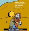 Cartoon: Back from the dead (small) by Mewanta tagged easter,zombie,jesus
