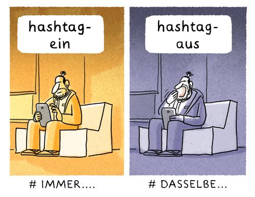 Cartoon: ..... (medium) by markus-grolik tagged hashtag,sozialmedien,netzwerken,netzwerktwitter,twittern,google,facebook,tweeds,sms,info,mail,kommunikation,hipster,smartphone,tablet,android,apple,hashtag,sozialmedien,netzwerken,netzwerktwitter,twittern,google,facebook,tweeds,sms,info,mail,kommunikation,hipster,smartphone,tablet,android,apple