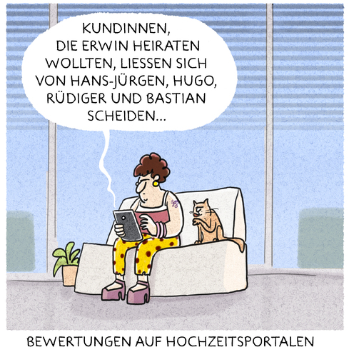 Cartoon: ... (medium) by markus-grolik tagged mann,frau,beziehung,trennung,hochzeit,heiraten,heirat,online,dating,tinder,portal,internet,startup,mann,frau,beziehung,trennung,hochzeit,heiraten,heirat,online,dating,tinder,portal,internet,startup