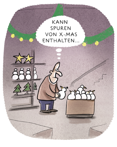Cartoon: .... (medium) by markus-grolik tagged weihnachten,konsum,mas,winter,heilig,abend,geschenk,schneemann,weihnachten,konsum,mas,winter,heilig,abend,geschenk,schneemann