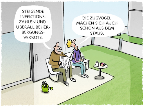 Cartoon: ... (medium) by markus-grolik tagged zahlen,angesteckt,angesteckte,patienten,beherbergen,verbot,uebernachten,verreisen,reisen,urlaub,karikatur,infektionszahlen,oktober,zugvoegel,corona,beherbergungsverbote,pandemie,zahlen,angesteckt,angesteckte,patienten,beherbergen,verbot,uebernachten,verreisen,reisen,urlaub,karikatur,infektionszahlen,oktober,zugvoegel,corona,beherbergungsverbote,pandemie