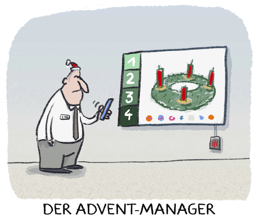 Cartoon: Firmenfeier (medium) by markus-grolik tagged advent,homeoffice,adventszeit,weihnachtsfeier,weihnachten,lockdown,pandemie,feier,deutschland,christmas,advent,homeoffice,adventszeit,weihnachtsfeier,weihnachten,lockdown,pandemie,feier,deutschland,christmas