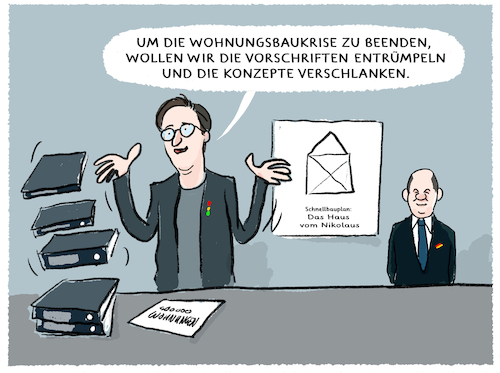 Cartoon: Baugipfel im Kanzleramt (medium) by markus-grolik tagged wohnungsmangel,geywitz,scholz,bauministerium,baukrise,bauvorschriften,wohnungsbau,ampel,spd,bundesregierung,baugipfel,wohnungsgipfel,gipfel,wohnen,wohnung,wohnungen,regierung,wohnungsmangel,geywitz,scholz,bauministerium,baukrise,bauvorschriften,wohnungsbau,ampel,spd,bundesregierung,baugipfel,wohnungsgipfel,gipfel,wohnen,wohnung,wohnungen,regierung