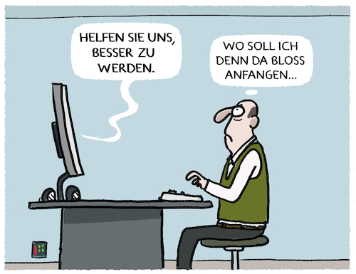 Cartoon: Digitale Dienstleistung... (medium) by markus-grolik tagged besser,werden,online,anbieter,user,dienstleistungen,digital,digitalisierung,abo,kundenservice,angebot,mitarbeit,service,kunde,internet,konzerne,software,web,besser,werden,online,anbieter,user,dienstleistungen,digital,digitalisierung,abo,kundenservice,angebot,mitarbeit,service,kunde,internet,konzerne,software,web