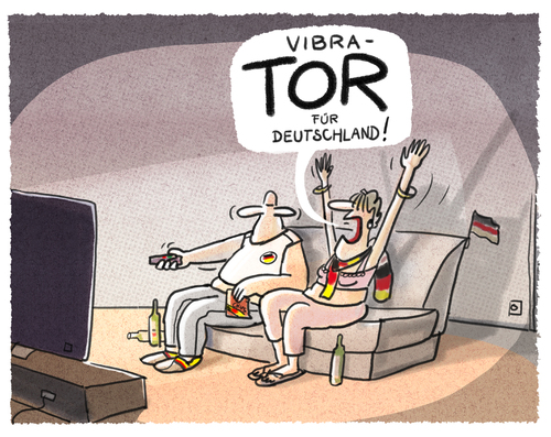 Cartoon: ...Ekstase... (medium) by markus-grolik tagged fussball,mann,frau,europa,europameister,europameisterschaft,public,viewing,tor,deutschland,schland,nationalmannschaft,löw,gomez,götze,müller,tore,torjubel,em,frankreich,fussball,mann,frau,europa,europameister,europameisterschaft,public,viewing,tor,deutschland,schland,nationalmannschaft,löw,gomez,götze,müller,tore,torjubel,em,frankreich