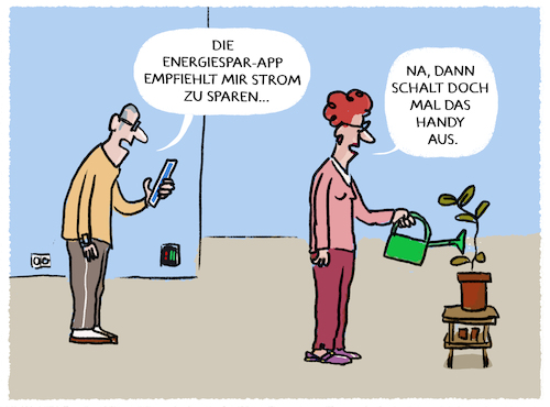 Cartoon: Energiekrise... (medium) by markus-grolik tagged energie,sparen,verzicht,deutschland,strom,strompreis,appp,digitalisierung,streamen,cloud,server,serverfarmen,akku,handy,energie,sparen,verzicht,deutschland,strom,strompreis,appp,digitalisierung,streamen,cloud,server,serverfarmen,akku,handy