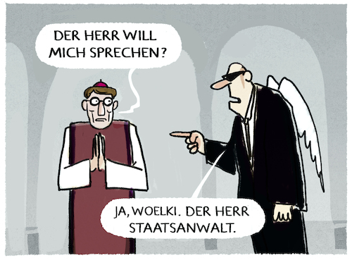 Cartoon: Erscheinung im Bistum Köln.. (medium) by markus-grolik tagged bistum,koeln,staatsanwaltschaft,missbrauch,missbrauchsfaelle,kirche,vatikan,papst,satt,rechtsstaat,kirchenrecht,justiz,demokratie,religion,bistum,koeln,staatsanwaltschaft,missbrauch,missbrauchsfaelle,kirche,vatikan,papst,satt,rechtsstaat,kirchenrecht,justiz,demokratie,religion