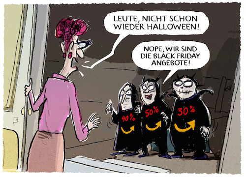 Cartoon: Fake offers... (medium) by markus-grolik tagged halloween,black,friday,week,onlinehandel,einzelhandel,konsum,schnaeppchen,amazon,shopping,konjunktur,mond,tourismus,luxus,mondfluege,mars,all,weltall,schnaeppchenjaeger,halloween,black,friday,week,onlinehandel,einzelhandel,konsum,schnaeppchen,amazon,shopping,konjunktur,mond,tourismus,luxus,mondfluege,mars,all,weltall,schnaeppchenjaeger