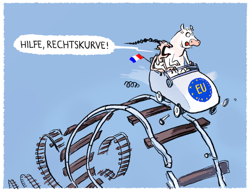 Cartoon: Fallhöhe... (medium) by markus-grolik tagged eu,europa,rechtsruck,rechtskurve,machtkampf,frankreich,nationalversammlung,parlamentswahlen,marine,le,pen,rassemblement,national,praesident,emmanuel,macron,eu,europa,rechtsruck,rechtskurve,machtkampf,frankreich,nationalversammlung,parlamentswahlen,marine,le,pen,rassemblement,national,praesident,emmanuel,macron