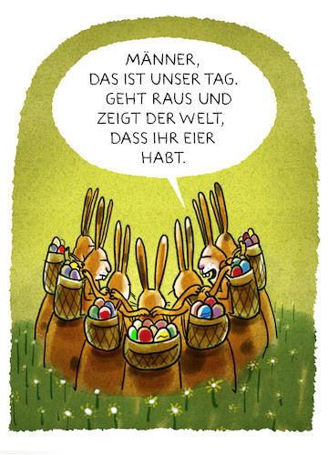 Cartoon: Frohe Ostern (medium) by markus-grolik tagged ostern,osterhase,eier,ostereier,team,feiertage,frühling,kaninchen,karnickel,sonntag,teambuilding,zeitumstellung,grolik,ostern,osterhase,eier,ostereier,team,feiertage,frühling,kaninchen,karnickel,sonntag,teambuilding,zeitumstellung,grolik