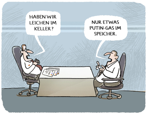 Cartoon: Gewissensfrage... (medium) by markus-grolik tagged energie,gasspeicher,gazprom,gas,russland,putin,pipeline,keller,speicher,abhaengigkeit,energiekonzerne,fossile,klimawandel,energie,gasspeicher,gazprom,gas,russland,putin,pipeline,keller,speicher,abhaengigkeit,energiekonzerne,fossile,klimawandel