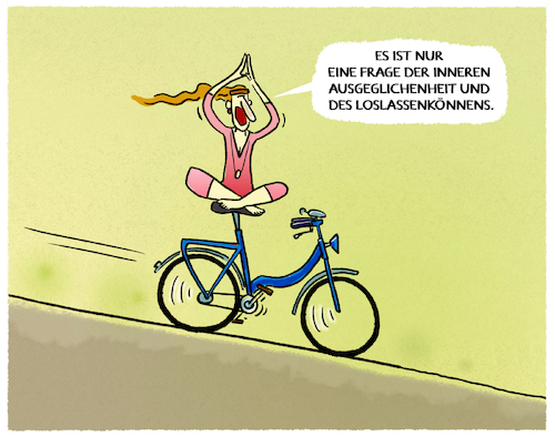 Cartoon: Guter Rutsch! (medium) by markus-grolik tagged jahreswechsel,silvester,neujahr,neues,jahr,gleiten,radeln,loslassen,achtsamkeit,ausgeglichenheit,blance,gleichgewicht,yoga,radfahren,jahreswechsel,silvester,neujahr,neues,jahr,gleiten,radeln,loslassen,achtsamkeit,ausgeglichenheit,blance,gleichgewicht,yoga,radfahren