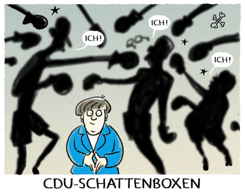 Cartoon: Kandidaten... (medium) by markus-grolik tagged cdu,groko,merkel,nachfolge,merz,laschet,spahn,machtkampf,parteivorsitz,kanzlerkandidat,csu,soeder,cdu,groko,merkel,nachfolge,merz,laschet,spahn,machtkampf,parteivorsitz,kanzlerkandidat,csu,soeder