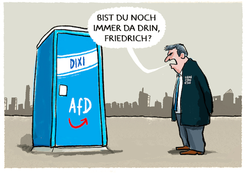 Cartoon: Kanzlerkandidat Merz.. (medium) by markus-grolik tagged opposition,kanzlerkandidat,merz,cdu,csu,afd,soeder,wahlen,strategie,bayern,landtagswahlen,schwesterpartei,demokratie,deutschland,opposition,kanzlerkandidat,merz,cdu,csu,afd,soeder,wahlen,strategie,bayern,landtagswahlen,schwesterpartei,demokratie,deutschland