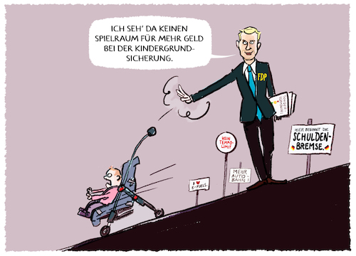 Cartoon: Kein Herz für Kinder.. (medium) by markus-grolik tagged lindner,finanzminister,fdp,kindergrundsicherung,deutschland,ampel,spd,alleinerziehende,kinder,bildung,schuldenbremse,lindner,finanzminister,fdp,kindergrundsicherung,deutschland,ampel,spd,alleinerziehende,kinder,bildung,schuldenbremse