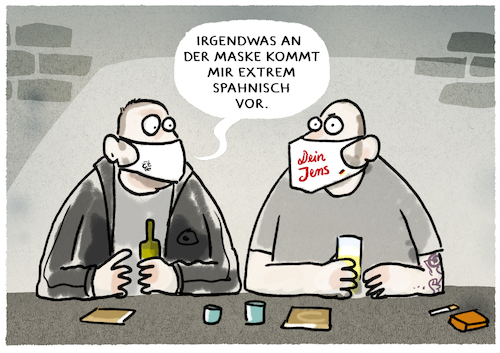 Cartoon: Kleine Geschenke... (medium) by markus-grolik tagged maske,minderwertige,ffp2,maskengeschenke,jens,spahn,gesundheitsminister,prüfungsstandard,deutschland,maske,minderwertige,ffp2,maskengeschenke,jens,spahn,gesundheitsminister,prüfungsstandard,deutschland