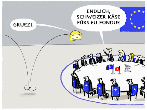 Cartoon: Kooperationsverhandlungen... (medium) by markus-grolik tagged viola,amherd,kommissionspräsidentin,ursula,von,der,leyen,zusammenarbeit,viola,amherd,kommissionspräsidentin,ursula,von,der,leyen,zusammenarbeit