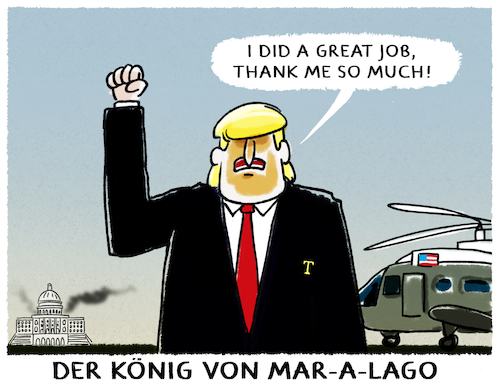 Cartoon: Letzte Worte.. (medium) by markus-grolik tagged trump,donald,usa,washington,joe,biden,us,präsident,trump,donald,usa,washington,joe,biden,us,präsident