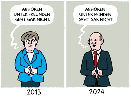 Cartoon: Immer wieder abgehört... (medium) by markus-grolik tagged russland,putin,usa,obama,deutschland,abgehoert,militaer,bundeswehr,bundesregierung,verteidigungsfaehigkeit,nato,merkel,scholz,spionage,bnd,russland,putin,usa,obama,deutschland,abgehoert,militaer,bundeswehr,bundesregierung,verteidigungsfaehigkeit,nato,merkel,scholz,spionage,bnd