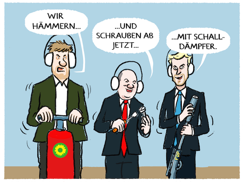 Neue Ampelharmonie...