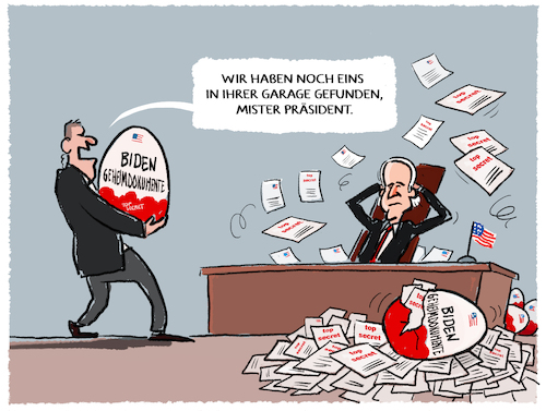 Cartoon: Noch mehr Funde... (medium) by markus-grolik tagged joe,biden,praesident,washington,weisse,haus,demokratie,usa,geheimunterlagen,vizepraesident,funde,joe,biden,praesident,washington,weisse,haus,demokratie,usa,geheimunterlagen,vizepraesident,funde