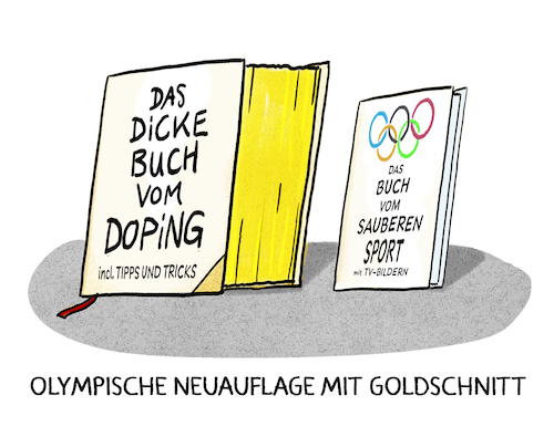 Cartoon: Olympische Rekorde... (medium) by markus-grolik tagged olympiade,olympia,paris,frankreich,sport,ioc,internationales,olympisches,komitee,gewinne,gold,rekorde,olympiade,olympia,paris,frankreich,sport,ioc,internationales,olympisches,komitee,gewinne,gold,rekorde