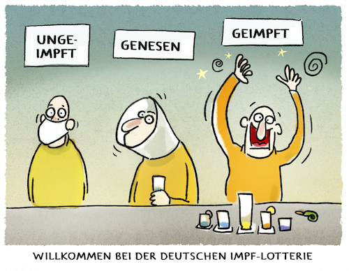 Cartoon: Sechser... (medium) by markus-grolik tagged priorisierung,impfung,impftermin,versprechungen,impfstoffmangel,pandemie,impfangebot,impfpriorisierung,impfen,priorisierung,impfung,impftermin,versprechungen,impfstoffmangel,pandemie,impfangebot,impfpriorisierung,impfen