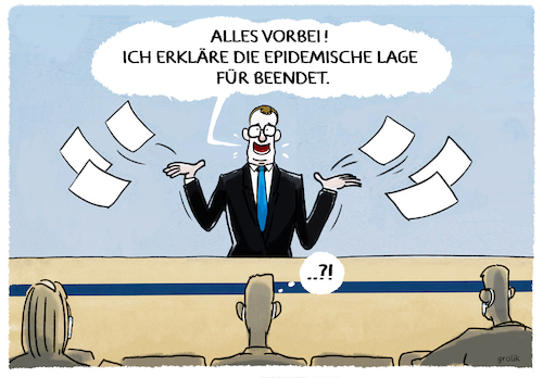 Cartoon: Spahnscher Lagebericht (medium) by markus-grolik tagged epidemie,corona,jens,spahn,bundesgesundheitsminister,coronamassnahmen,4welle,infektionen,ansteckung,impfquote,ungeimpfte,3g,2g,epidemie,corona,jens,spahn,bundesgesundheitsminister,coronamassnahmen,4welle,infektionen,ansteckung,impfquote,ungeimpfte,3g,2g