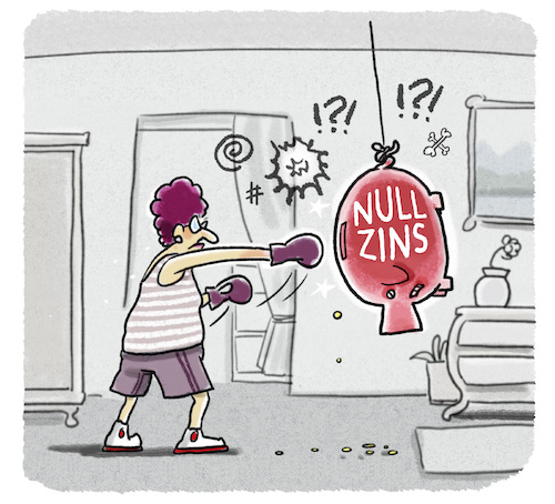 Cartoon: Sparing (medium) by markus-grolik tagged sparen,bank,nullzins,minuszins,geld,girokonto,sparbuch,alter,rente,altersarmut,zins,cent,bargeld,euro,sparen,bank,nullzins,minuszins,geld,girokonto,sparbuch,alter,rente,altersarmut,zins,cent,bargeld,euro