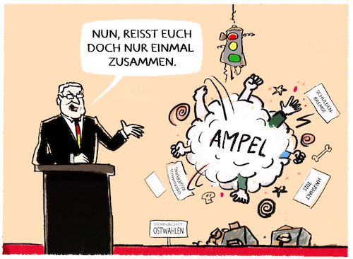 Steinmeier kritisiert Ampel...