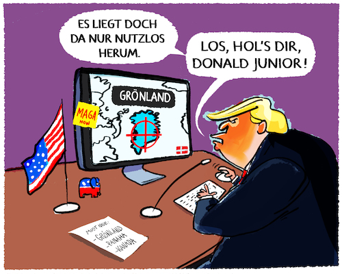 Trump will Grönland...