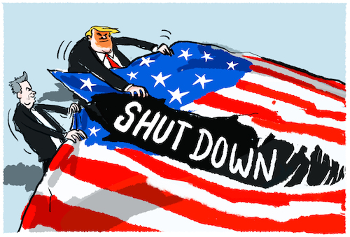 USA vor dem Shutdown...