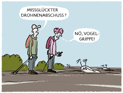 Vogelgrippe breitet sich aus...